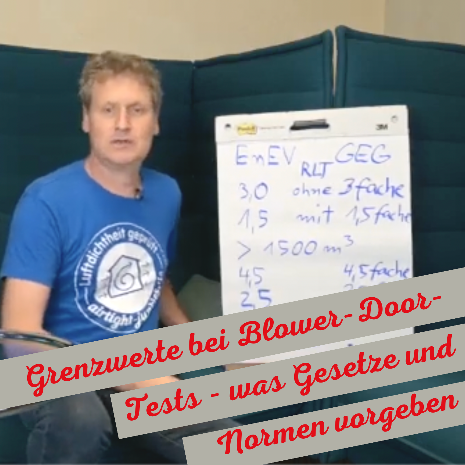 Grenzwerte bei Blower-Door-Tests
