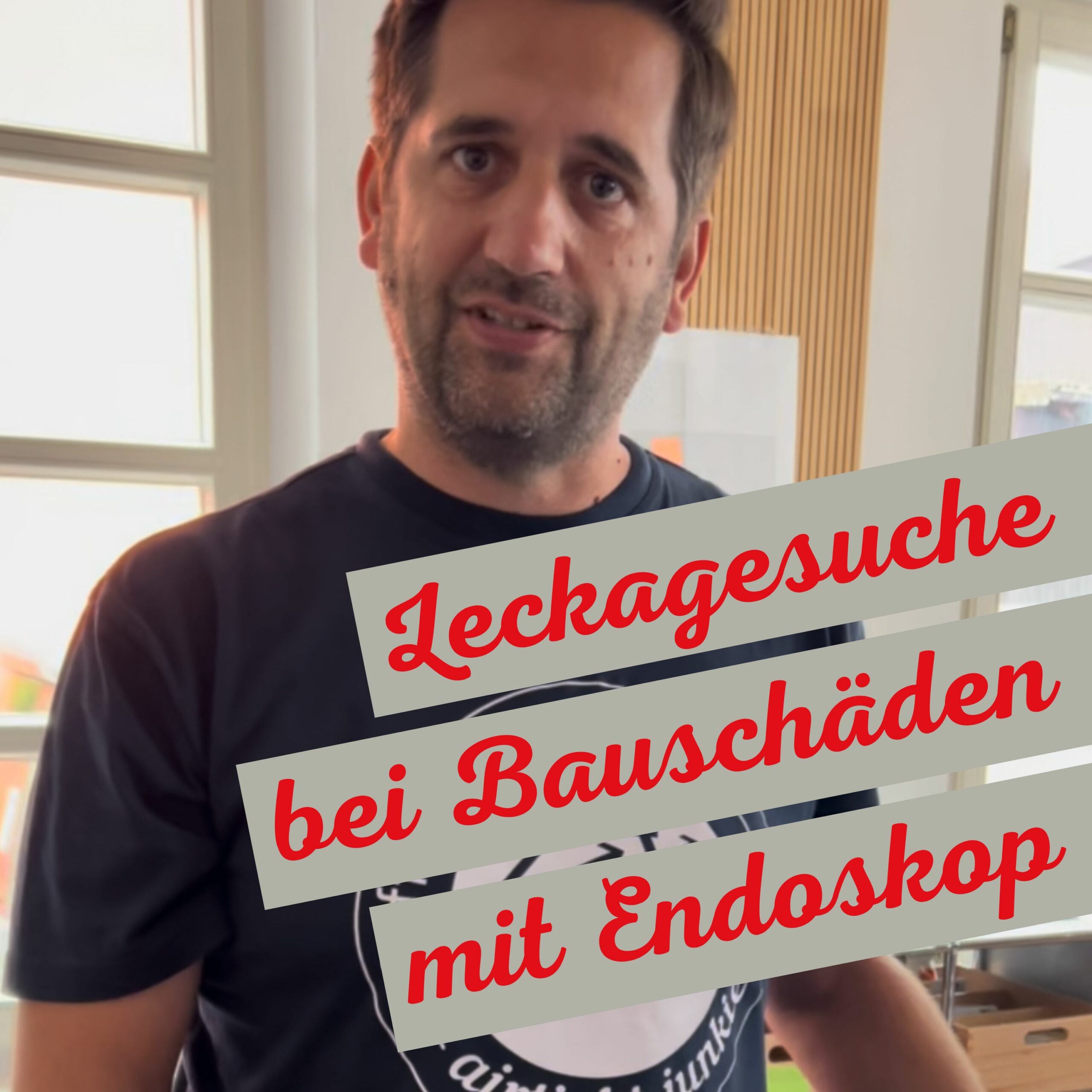 Jochen Götz stellt Endoskop vor